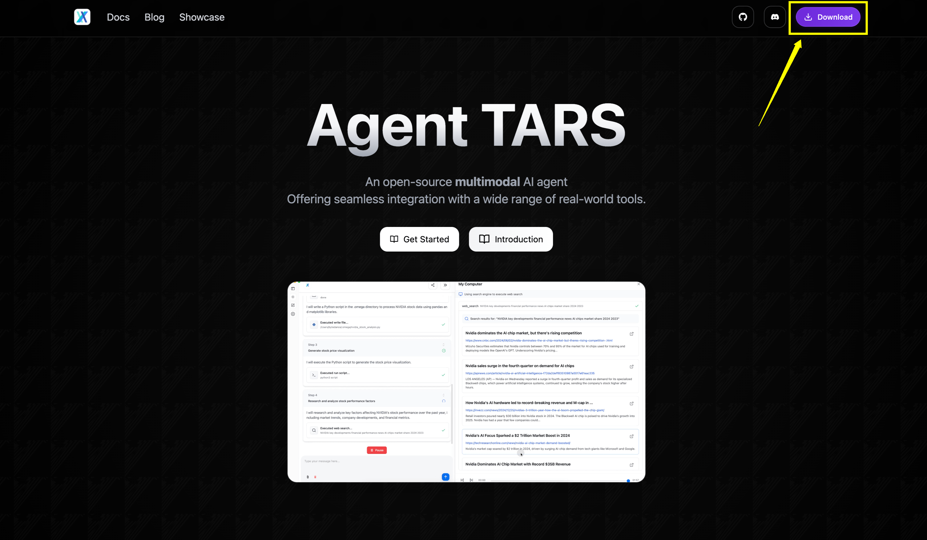 Agent Tars Download Screenshot